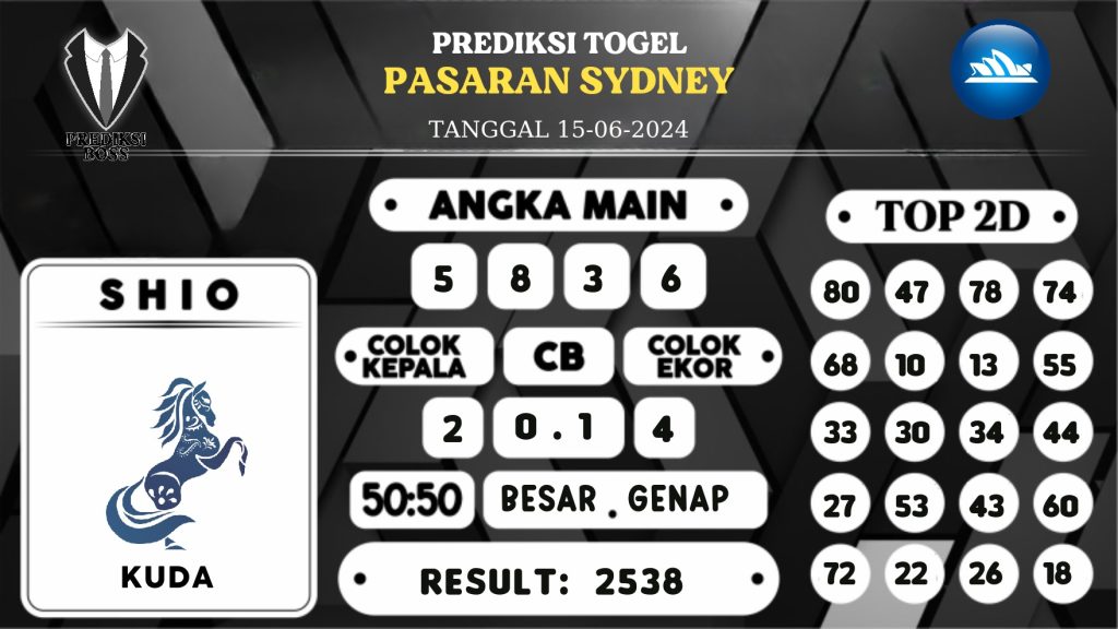 https://prediksibossbaru.com/prediksi-boss-togel-sidney-sabtu-15-juni-2024/